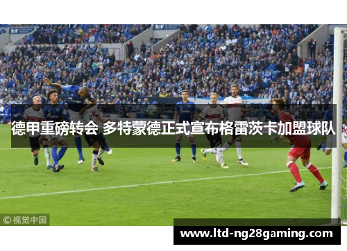 德甲重磅转会 多特蒙德正式宣布格雷茨卡加盟球队